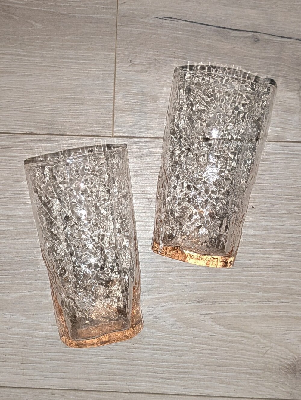 Light Pink Drinking Glass Set